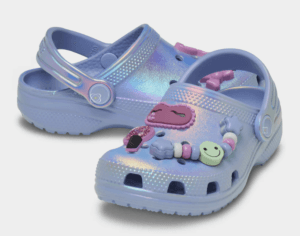 Dép Crocs cho Trẻ Em màu xanh navy có kèm theo charm