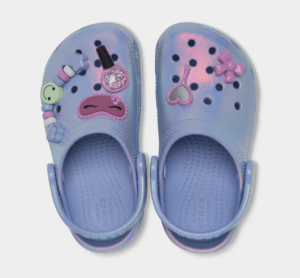 Dép Crocs trẻ em mfu xanh navy với charm - Poppy Go