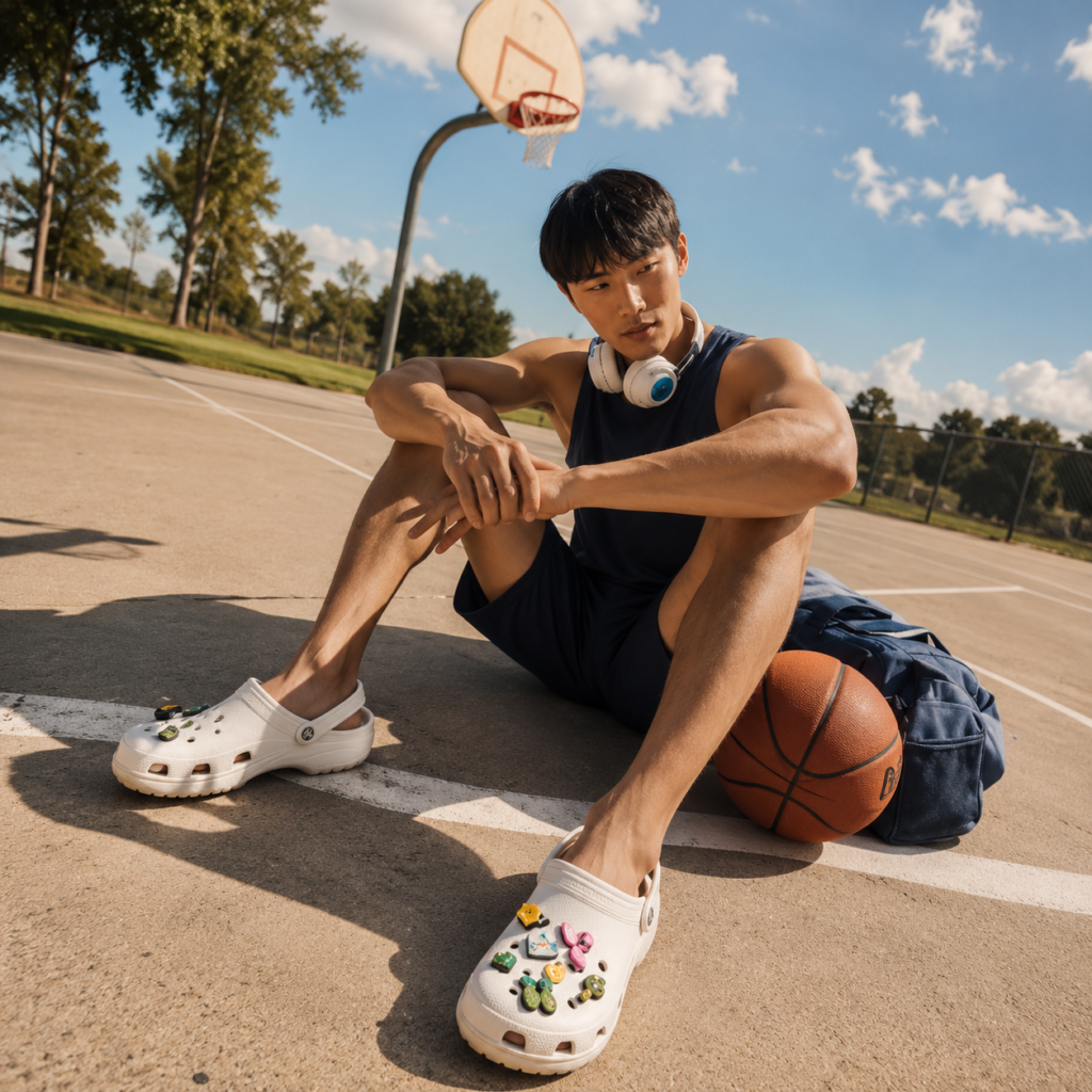 Dép Sục Crocs Nam Chính Hãng: 5 Lý Do Anh Em Cần Tậu Ngay Dẹp bỏ sự hầm bí của giày tây hay sneaker! Lên đồ cực cháy, đi lại siêu êm với dép sục Crocs nam chính hãng tại Poppy Go Store. Xem ngay mẹo check đồ chuẩn auth